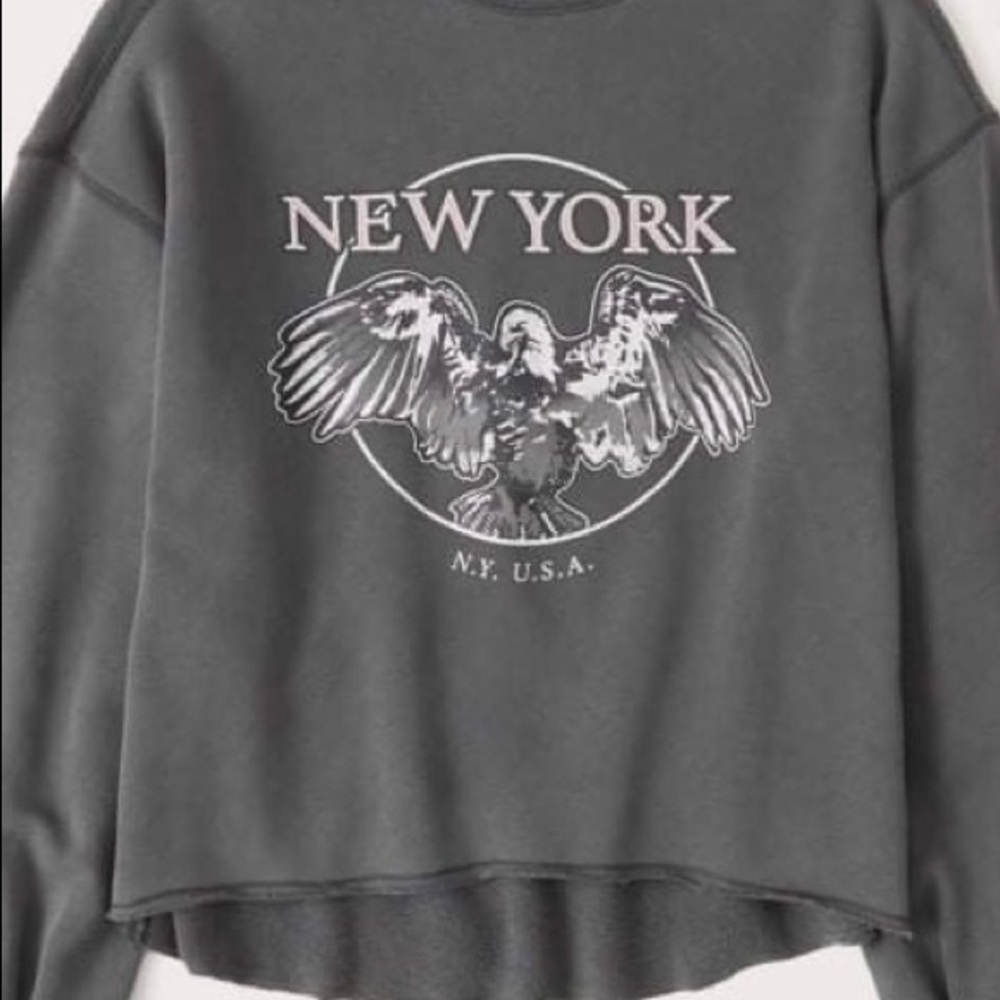 A&F Sweatshirt size Medium NWT - Picture 2 of 10